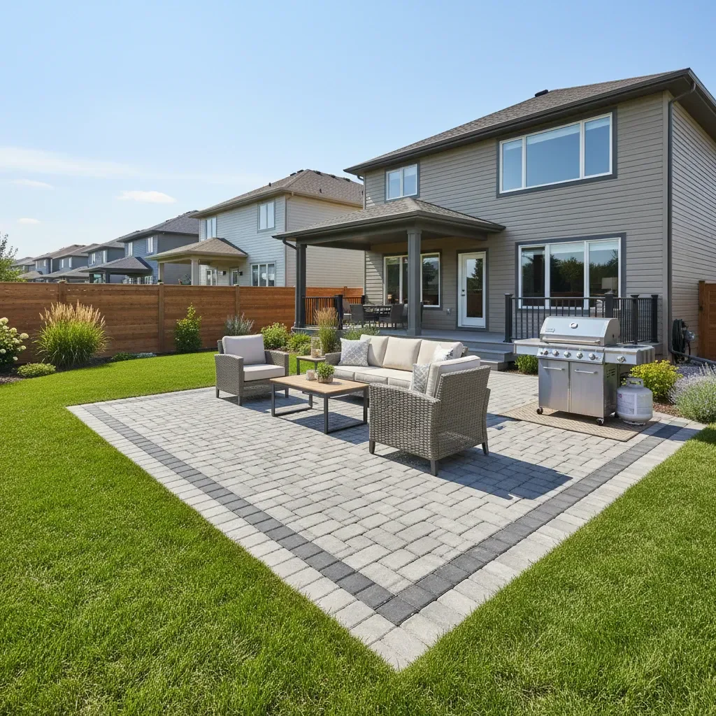 Professional Landscape designer by Meadows Landscaping Airdrie in Airdrie